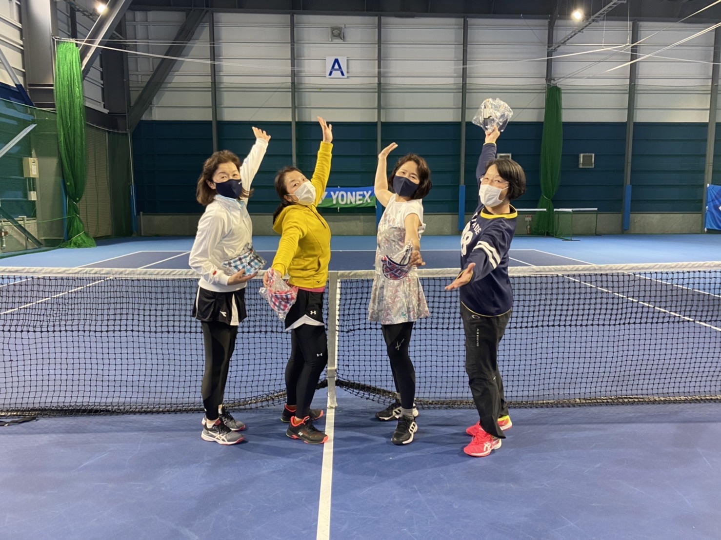 NEO Spring cup 2022 女子テニスチームダブルス大会 3位 プレイスオブスポーツネオ 札幌