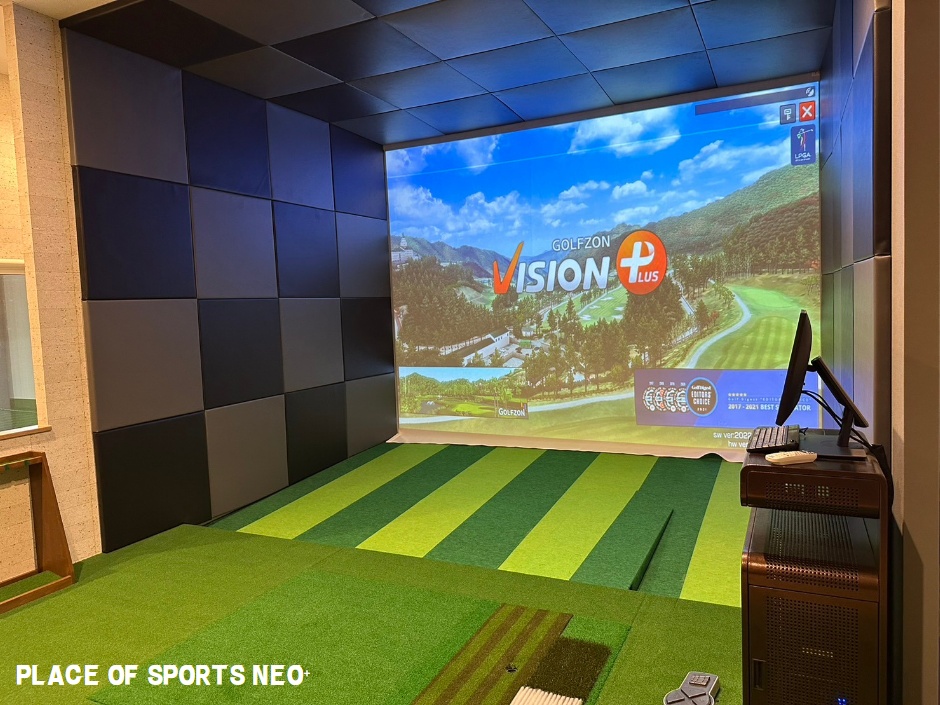 札幌　シミュレーションゴルフ　完全個室　ゴルフ練習　屋内ゴルフコンペ　プレイスオブスポーツネオプラス